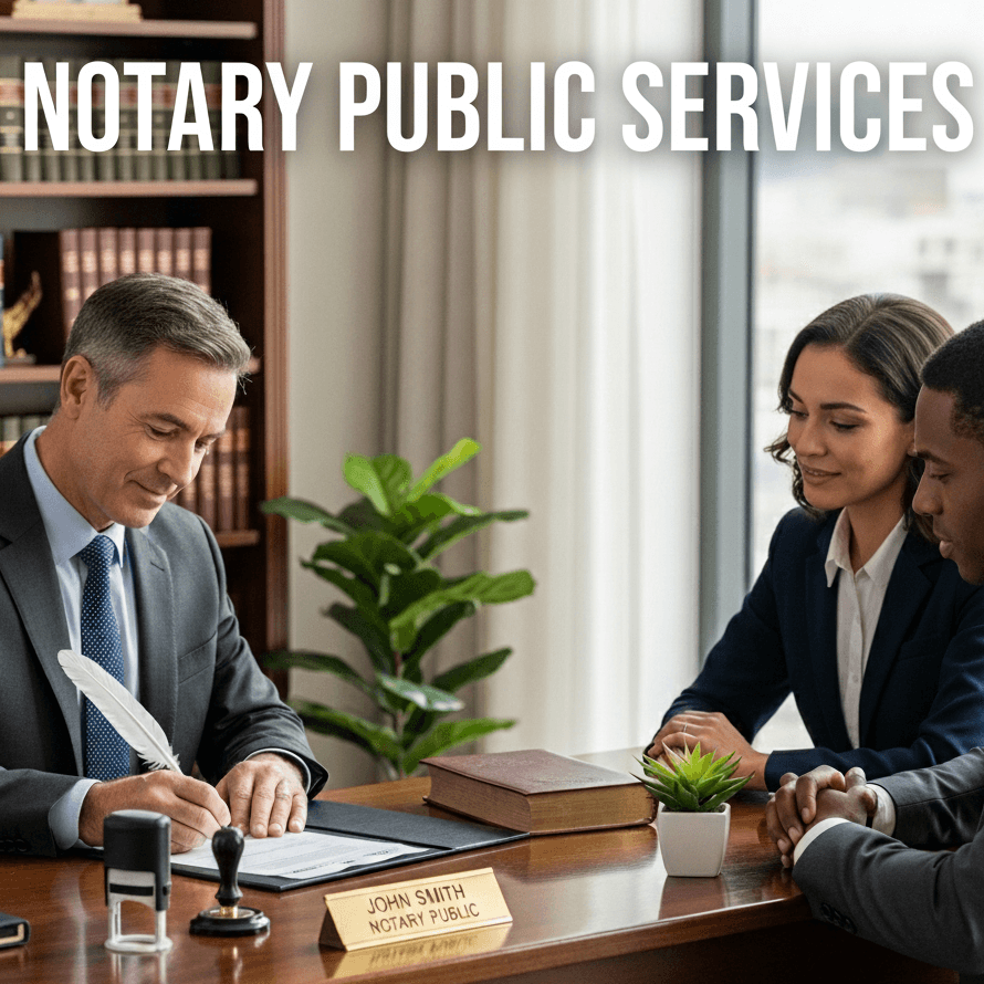 “Notary Public Services – Trusted Notary Solutions”

“Certified notary services with official stamp and seal”

“Professional notary public office providing legal document services”

“Affordable notary public services near me”